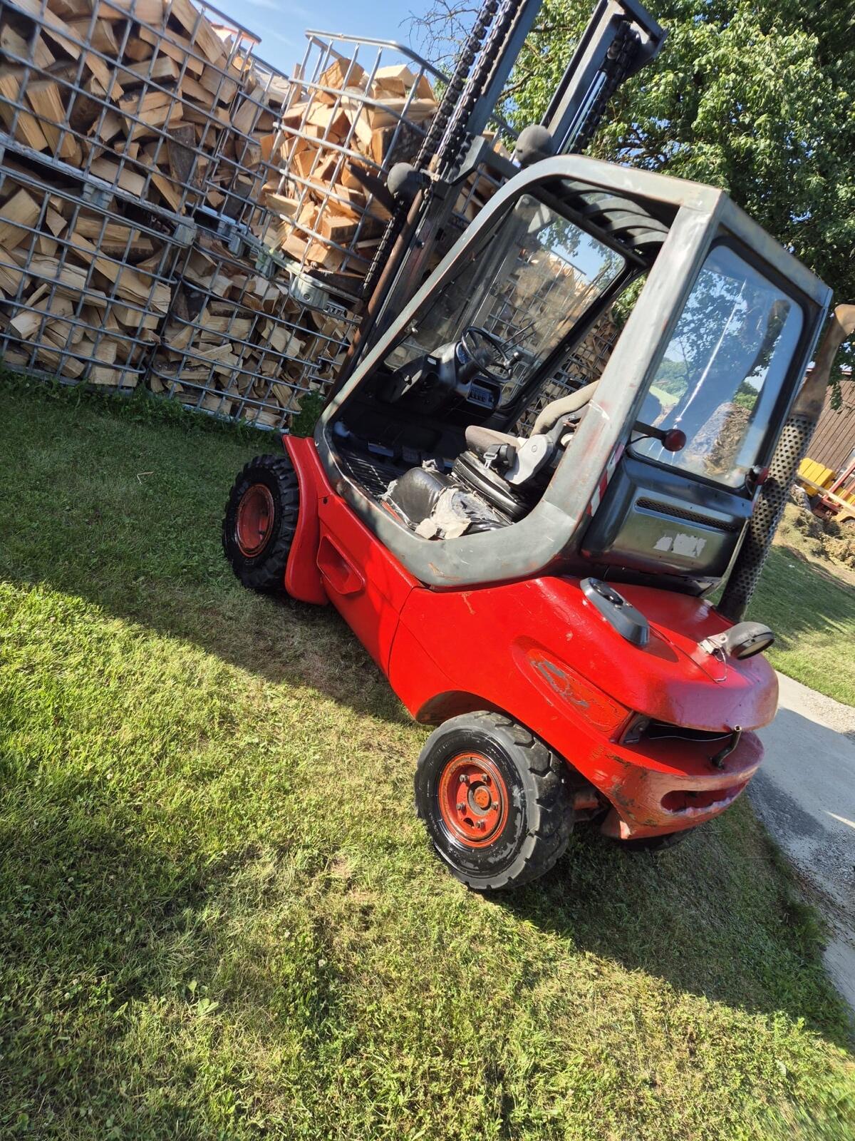 Linde H25 Geländestapler Gabelstapler 3