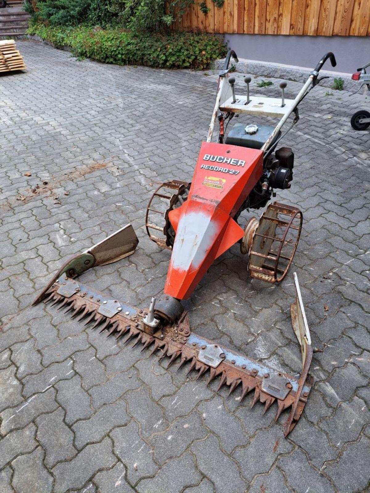 Bucher Rekord 27 Motormäher 2