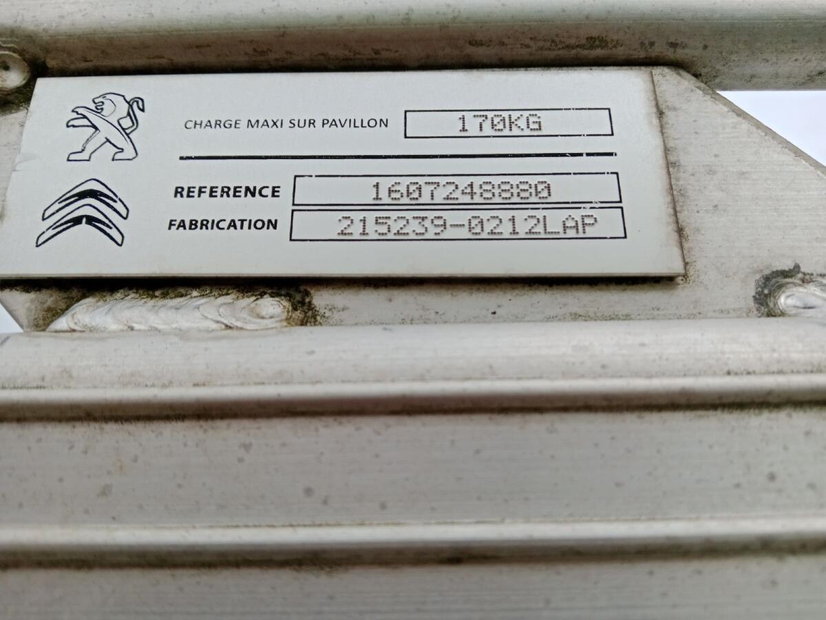 Stabile Aluminium Dachgalerie für Peugeot Expert N1 1
