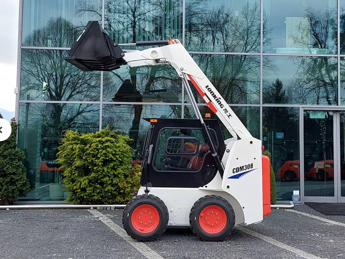 NEU! Kompakte LONKING CDM308 SkidSteer Lader 3