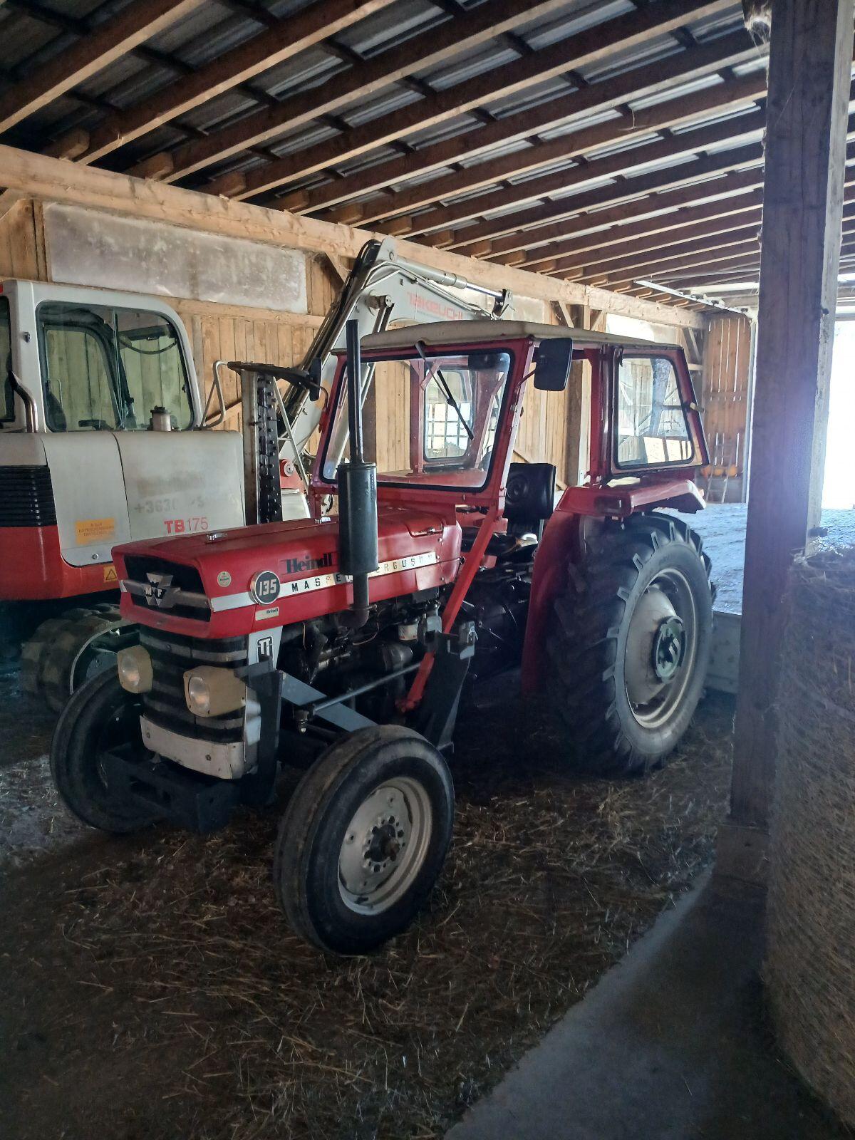 Massey Ferguson 135 mit Frontlader 1
