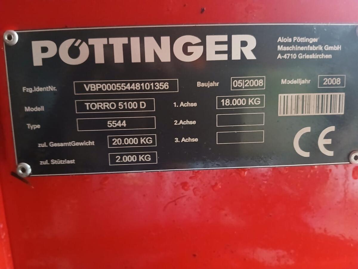 Ladewagen Pöttinger Torro 5700 2