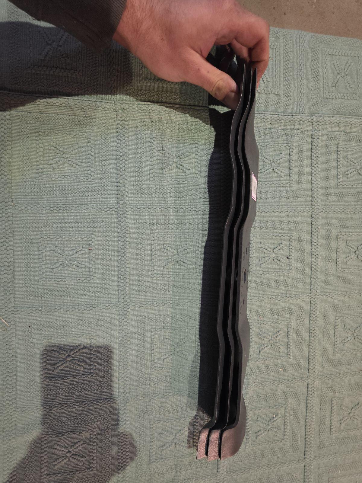 Mähmesser Rasentraktor, Rasenmäher 2