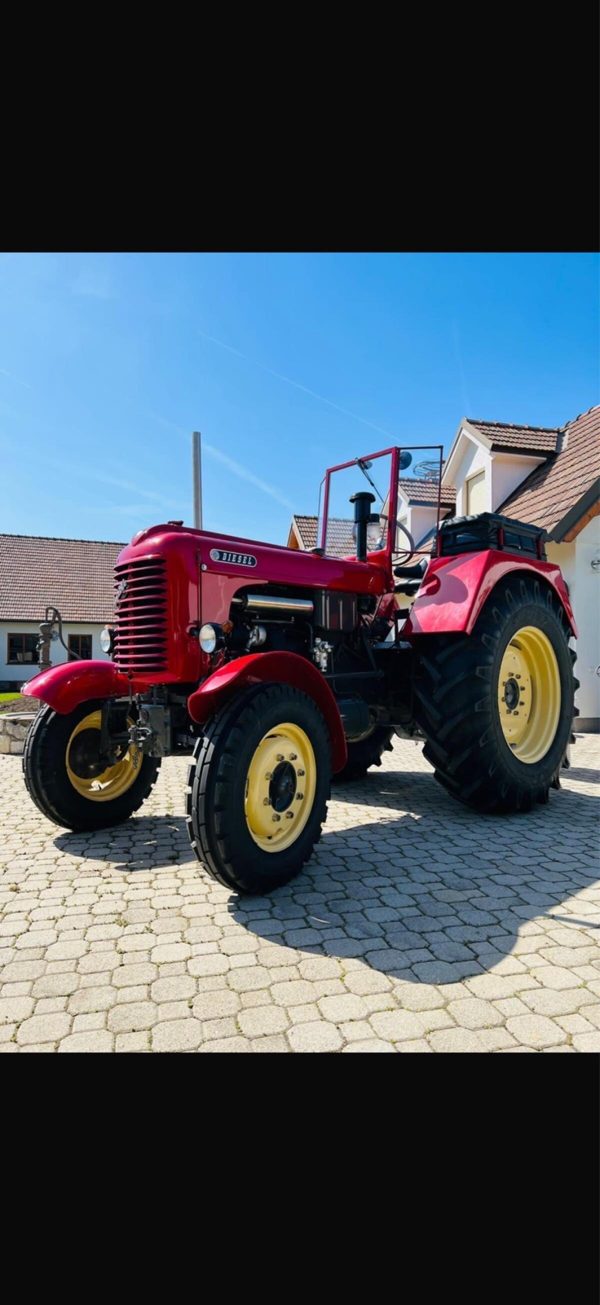 Steyr 280a Oldtimer-Traktor 2