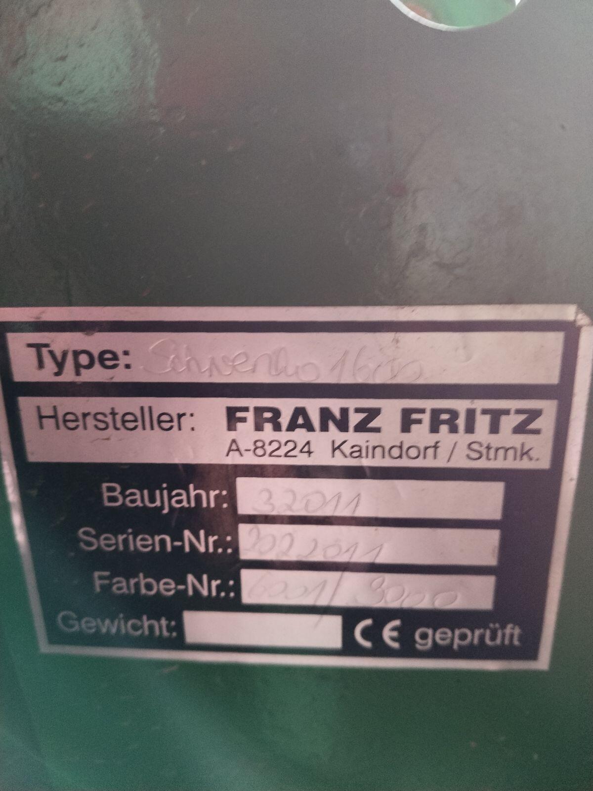 Holzzange Franz Fritz 1