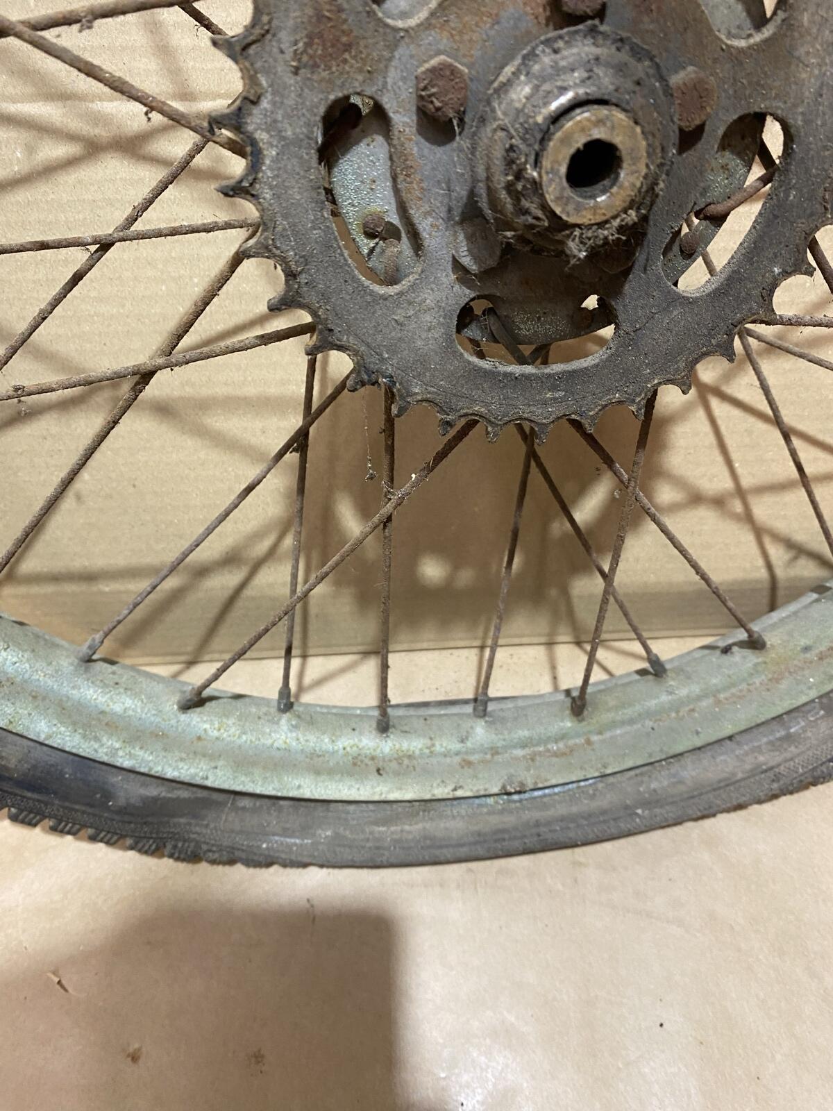Puch MS 50 Felge hinten 2