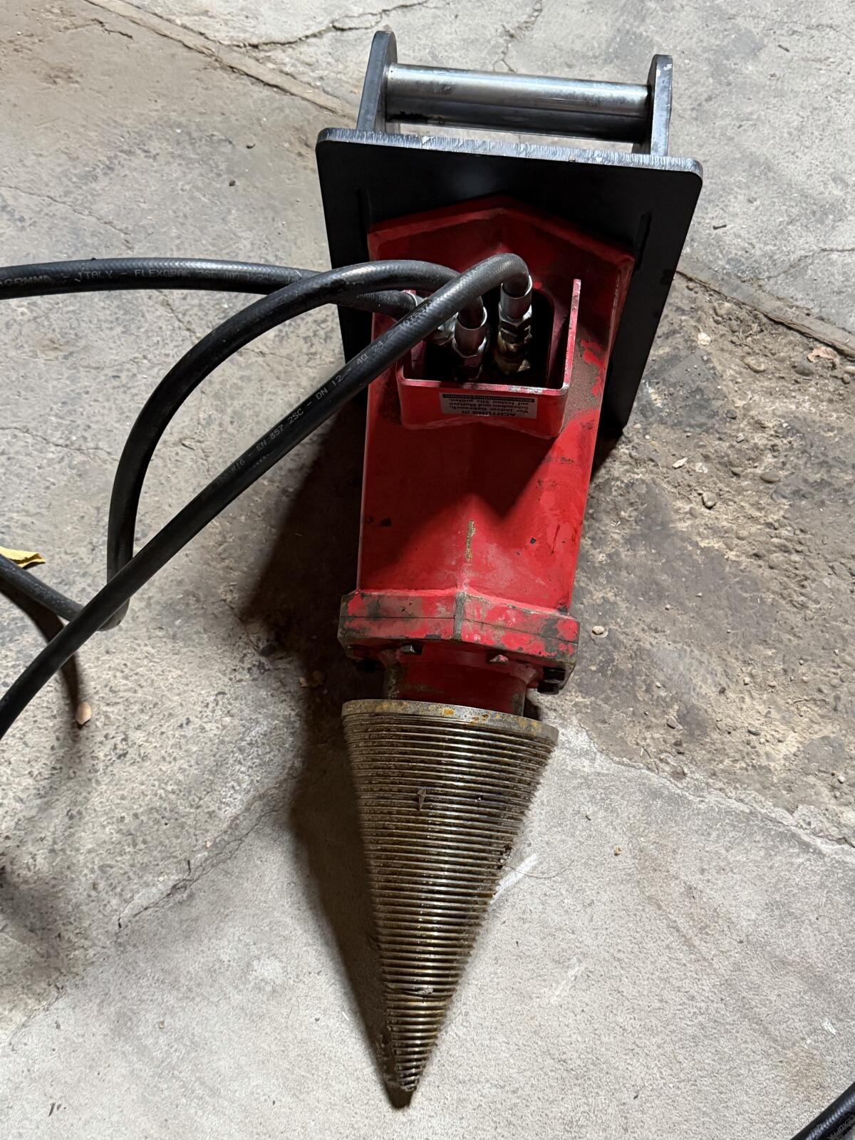 Kegelspalter für Bagger 2