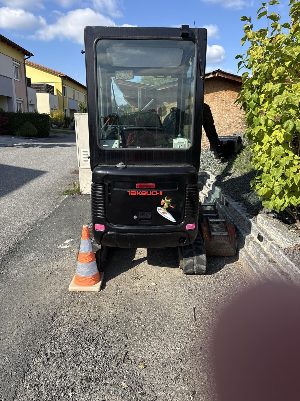 Minibagger Takeuchi TB016 2