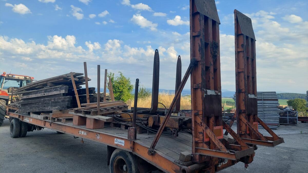 Verkaufe Tieflader Goldhofer 1
