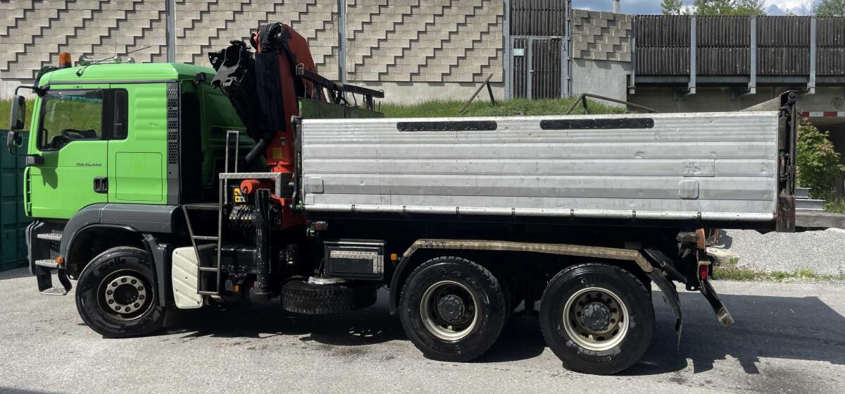 MAN TGA 26.440 / 6x4 mit Palfinger PK 23.002 2