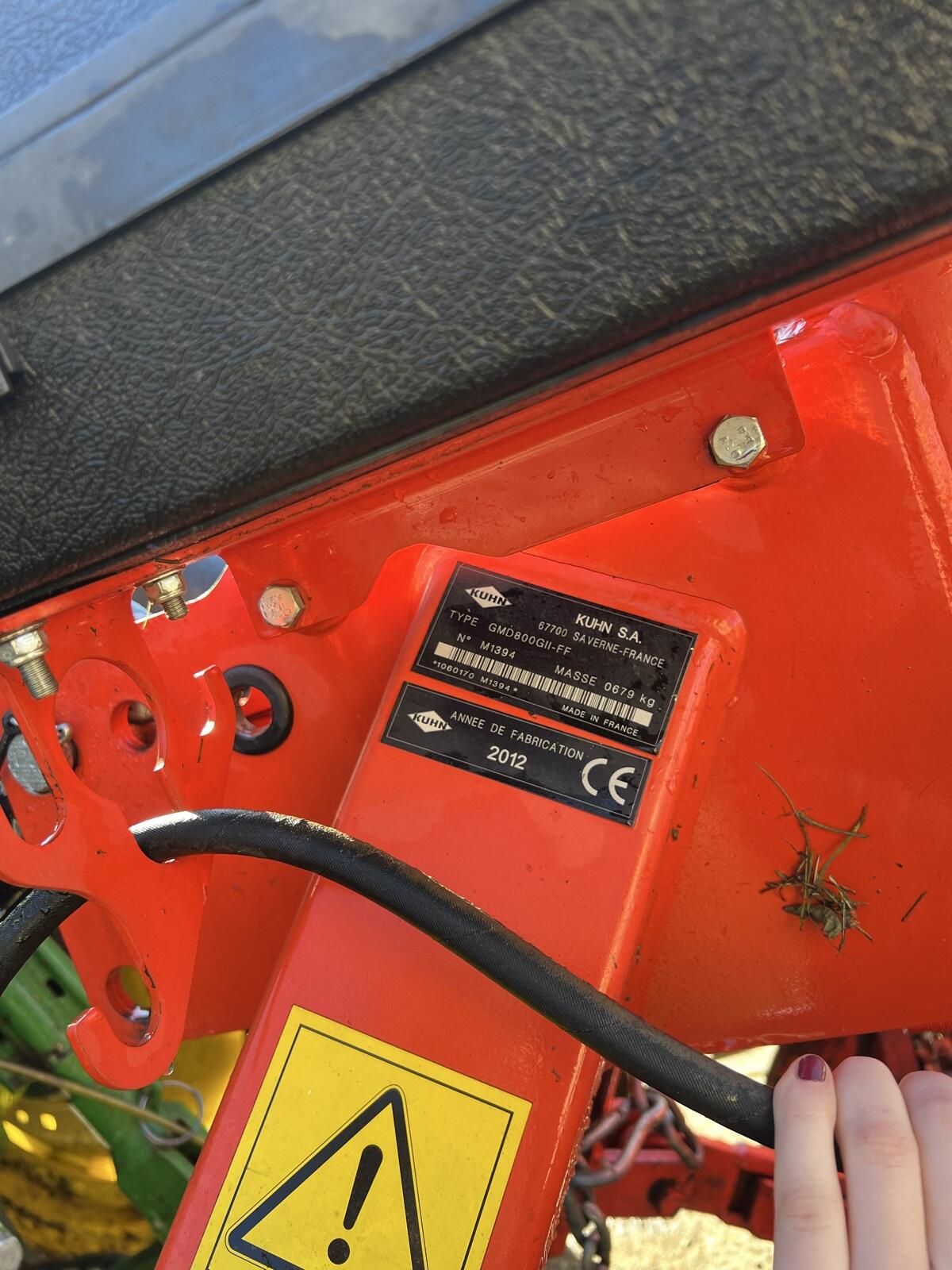 Kuhn Heckmähwerk GMD800 II 3