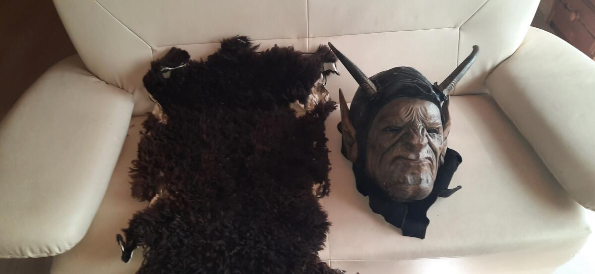 Perchtenmaske, Krampusmaske (Einwandfrei) 2