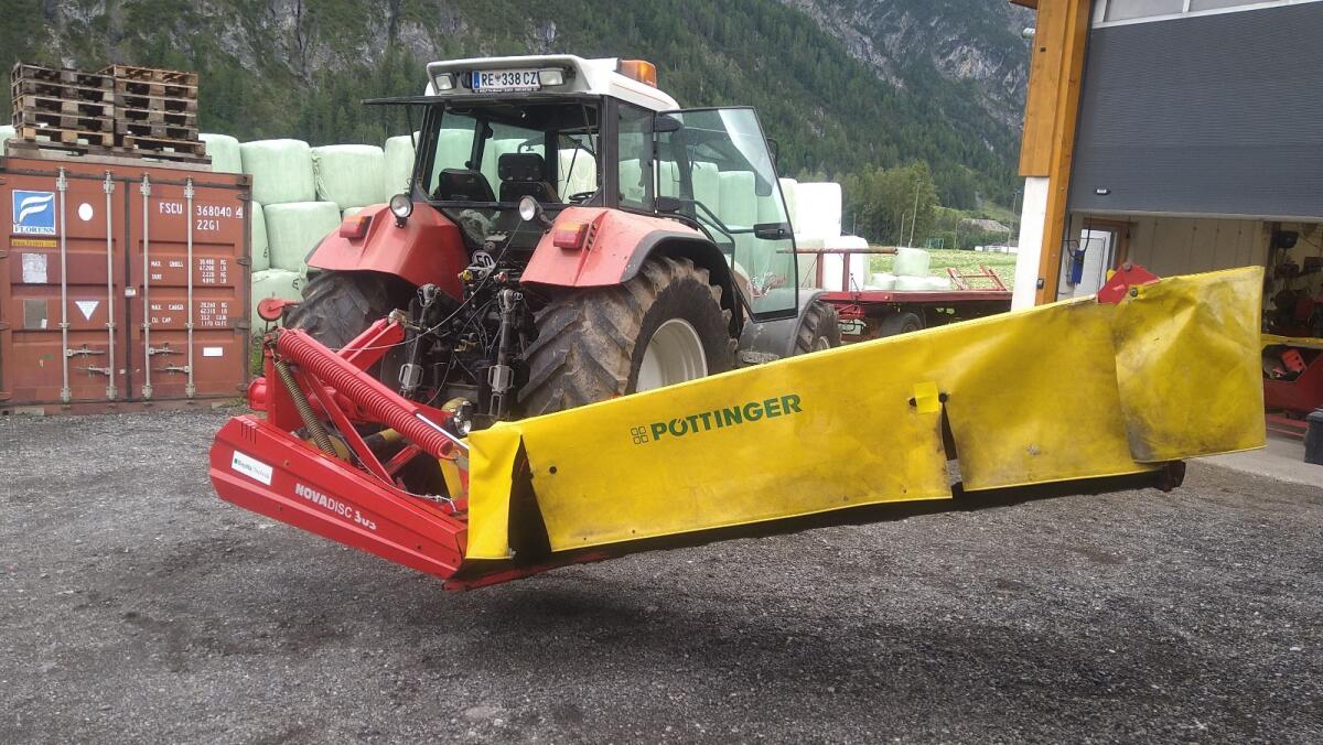 Pöttinger Novadisc 305 Heckmähwerk 2