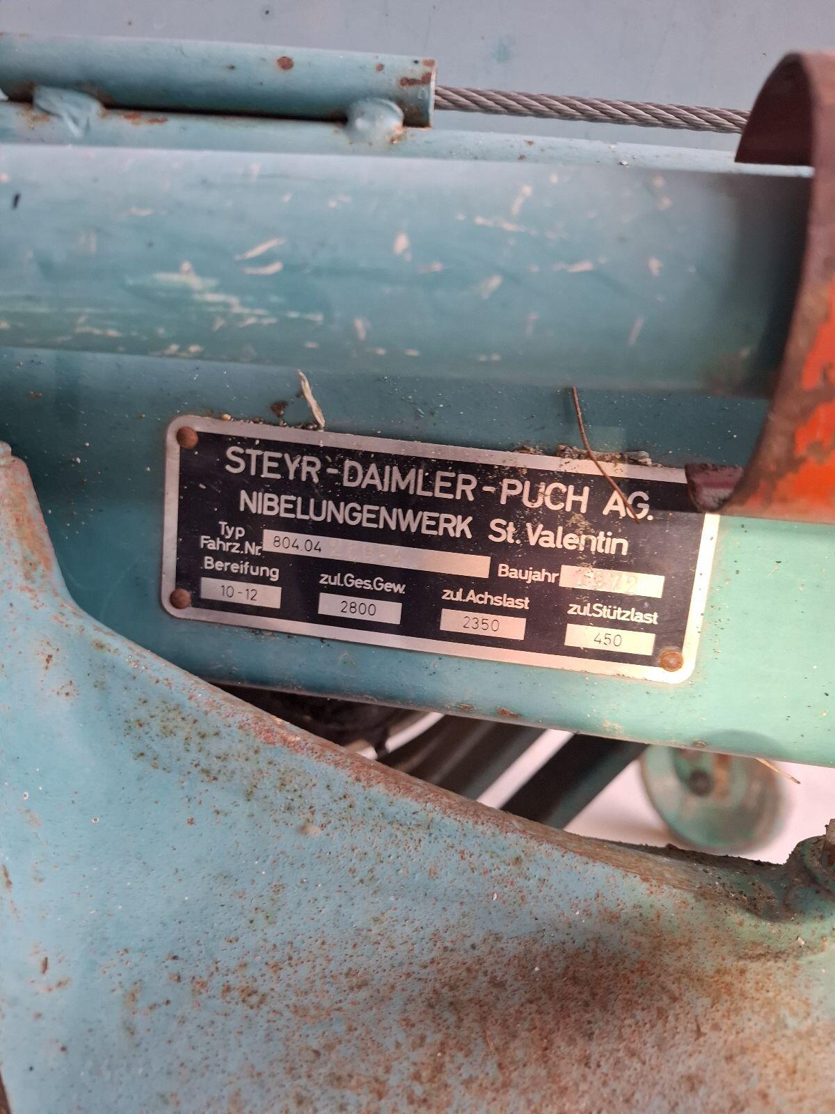 Ladewagen Steyr Hamster Plus 17 2