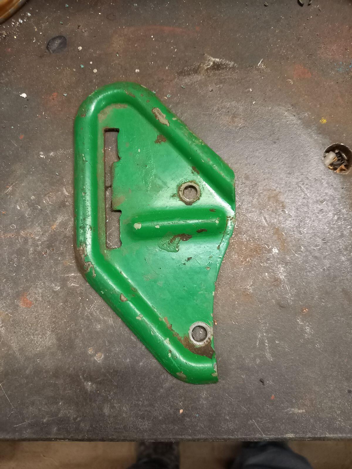 Zapfwellen-Einschalthebel Blech Deutz 2