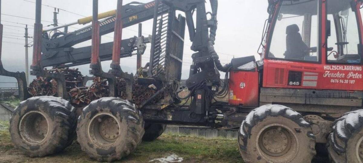 Komatsu 845 Forwarder 2