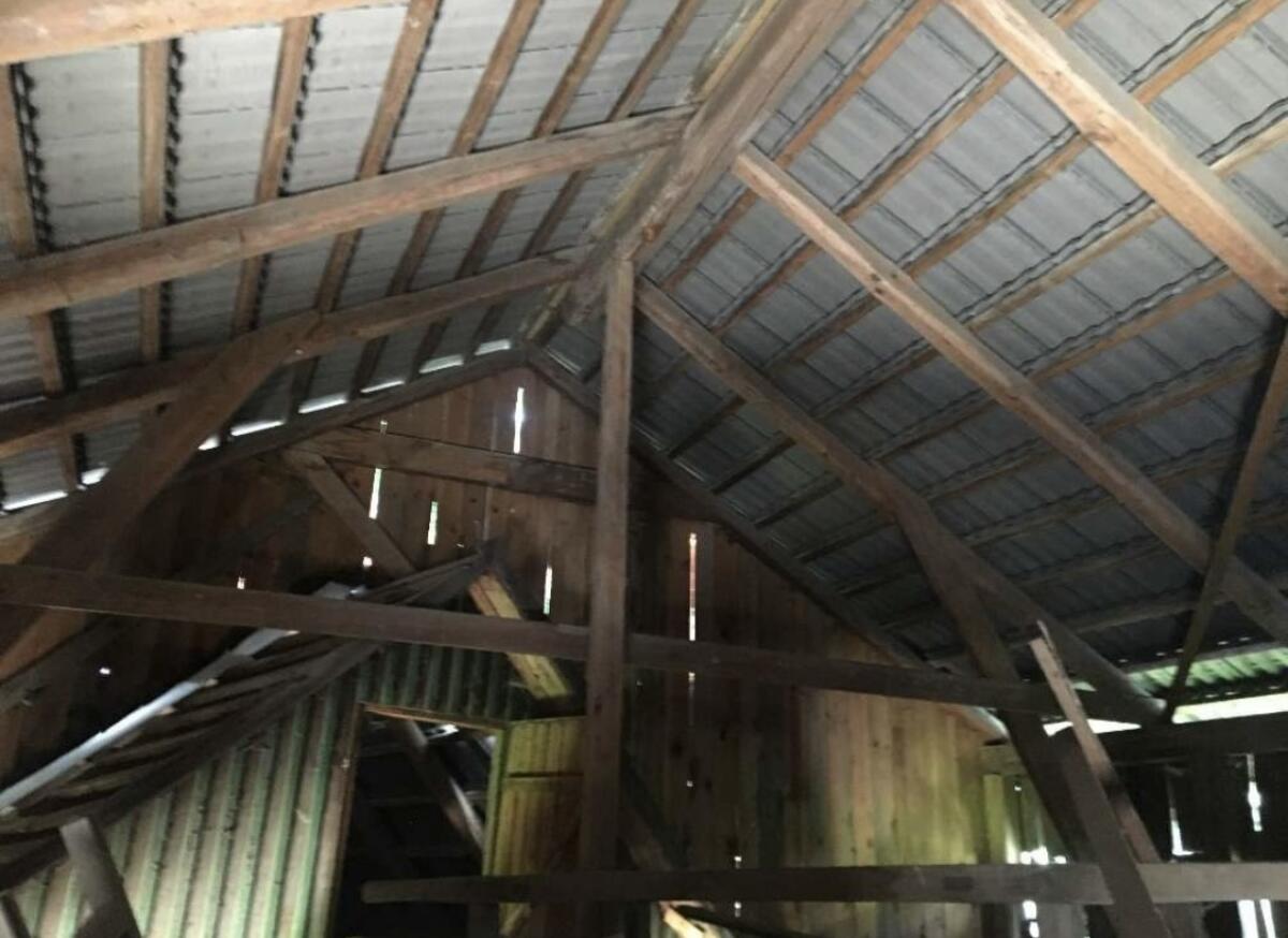 Remise aus Altholz ca. 10 m x 6 m, Halle, Hütte, Carport 3