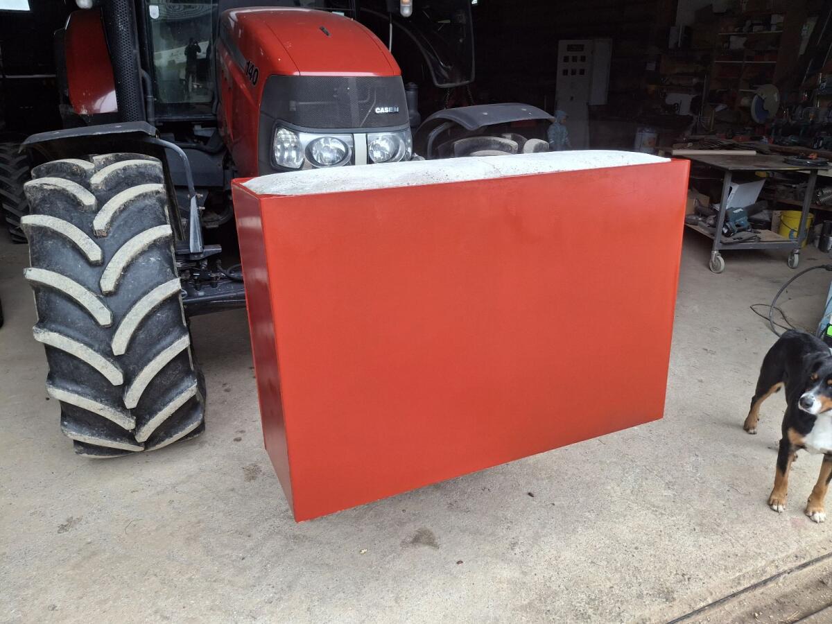 Gewicht Frontgewicht 1.200 kg 2