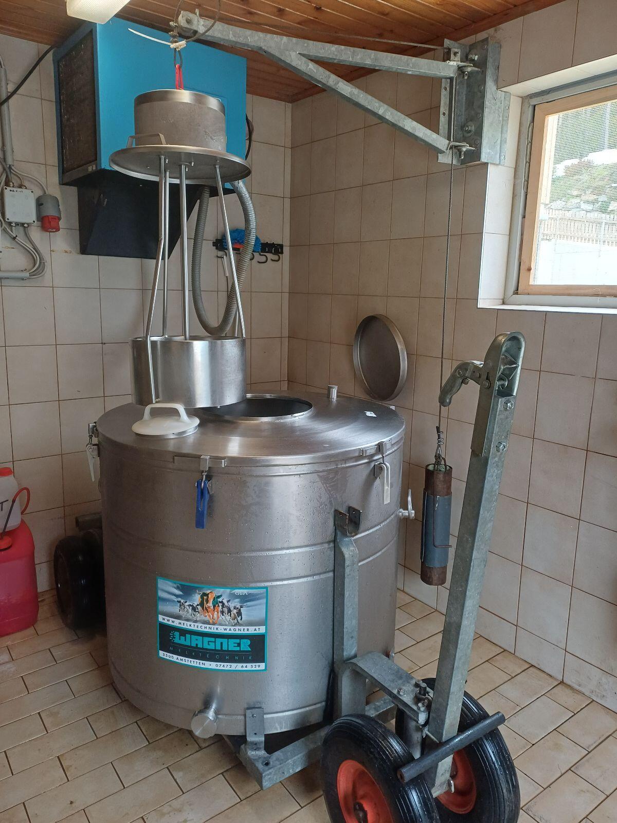 Milchtank 450 l inkl. Kühlung 2