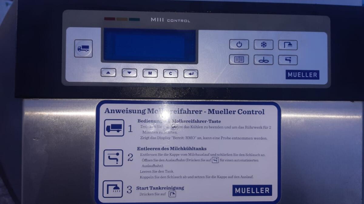 Milchtank mit Wärmerückgewinnung 2