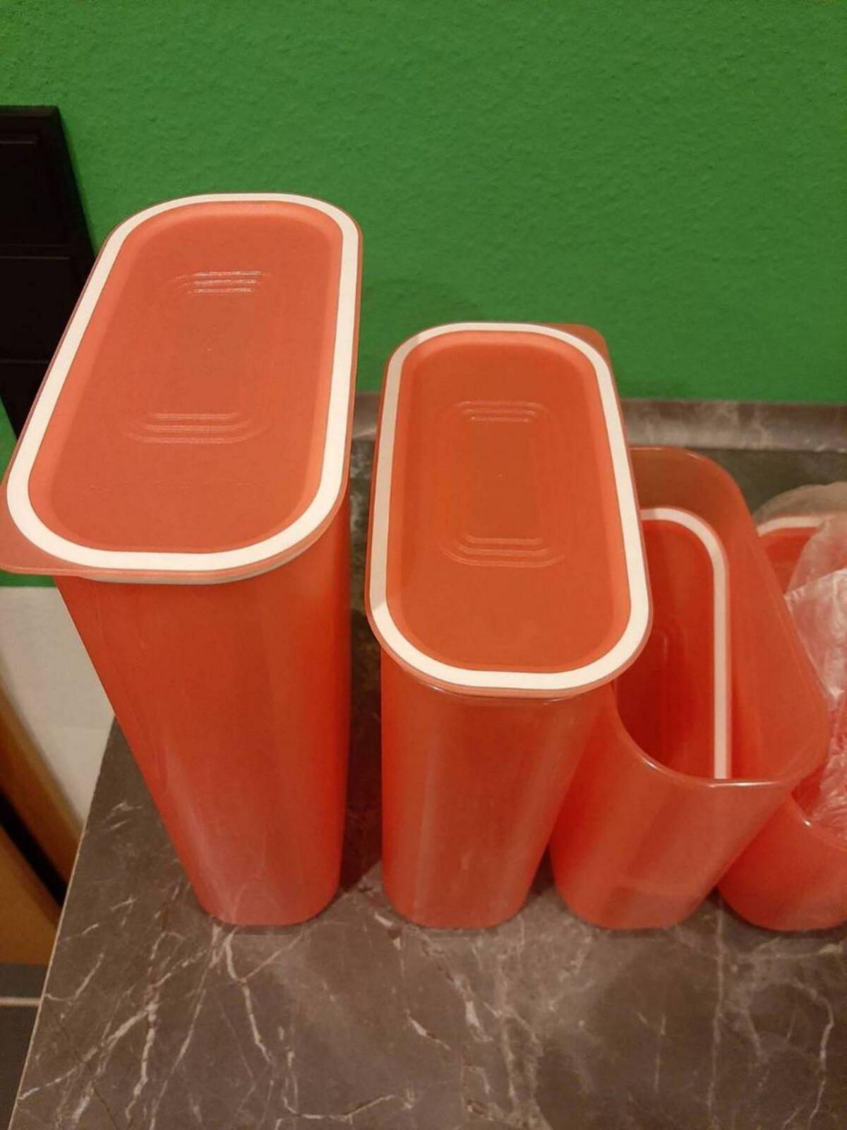 5 Vorratsdosen von Tupperware 2