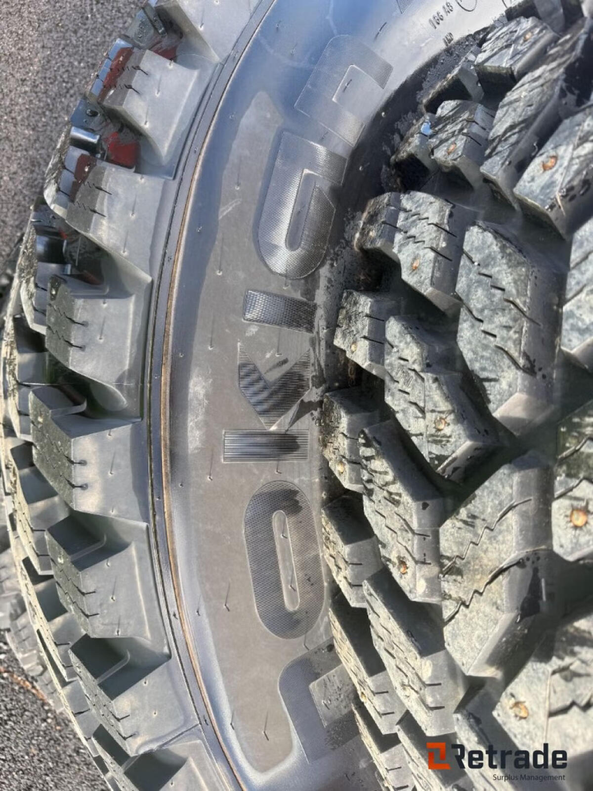 Nokian Traktorreifen m. Felgen 1