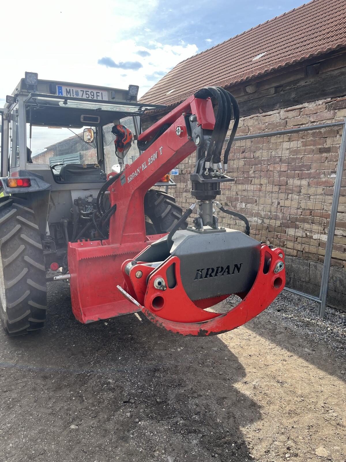 Krpan Rückezange KL2500T 2