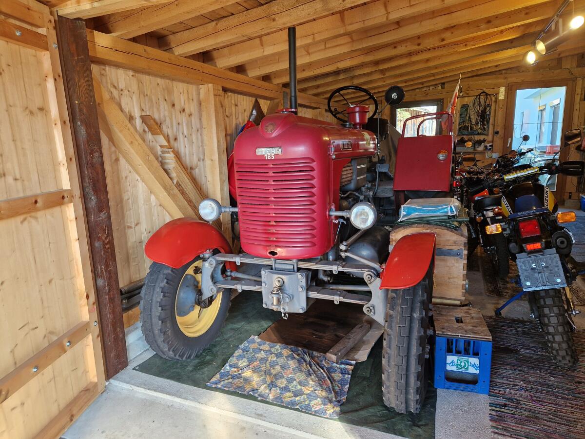 Verkaufe Steyr T 185, Bj. 1955 1