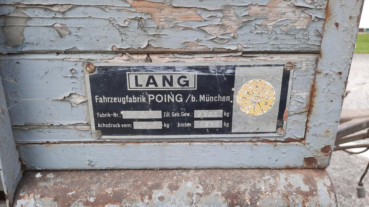 Lang Zweiseitenkipper, 5,7 t 2