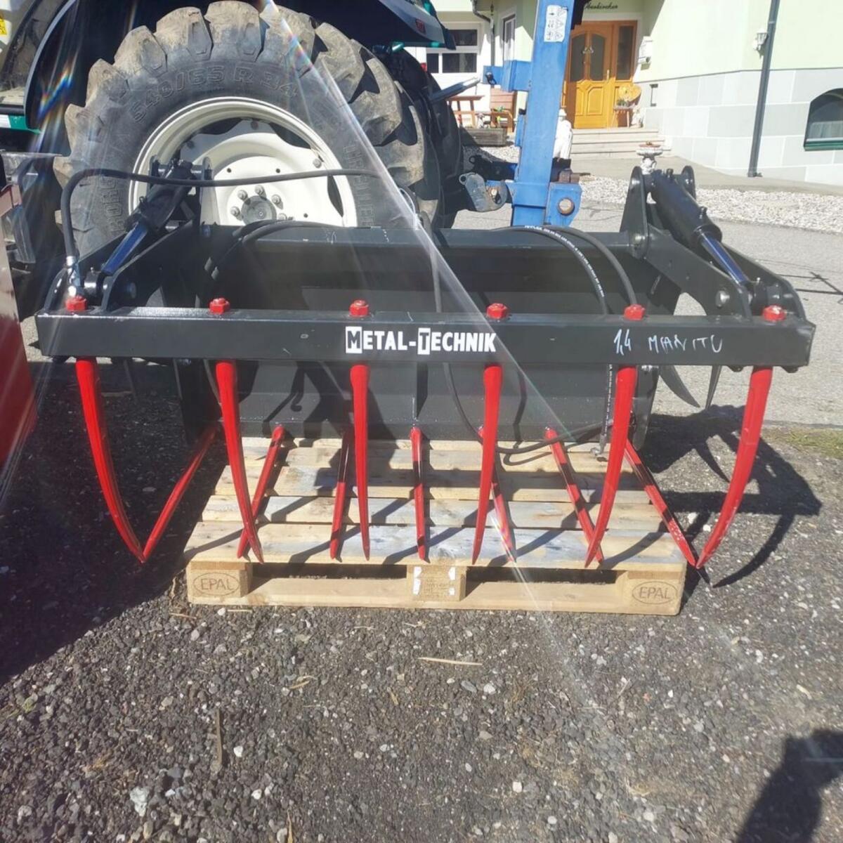 Krokozange Krokogreifer Mistzange Silozange 1,4 m 1
