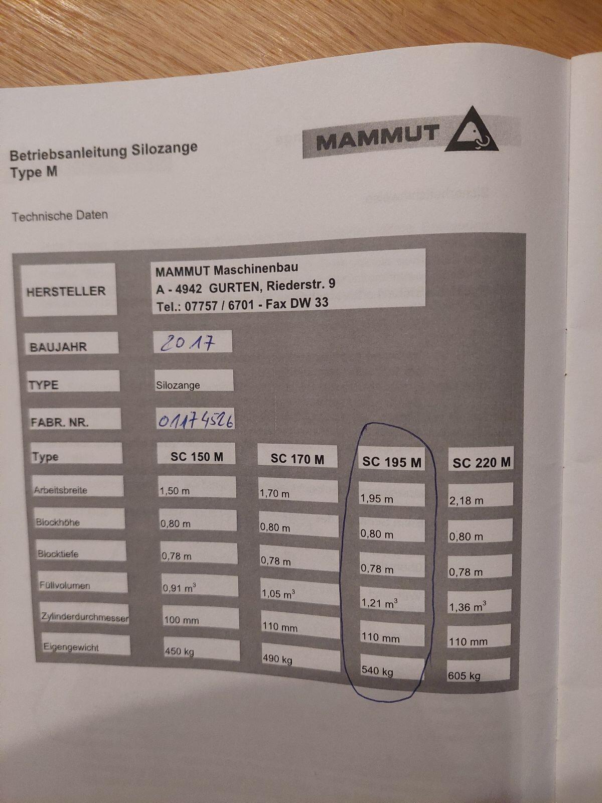 Mammut Silozange 2