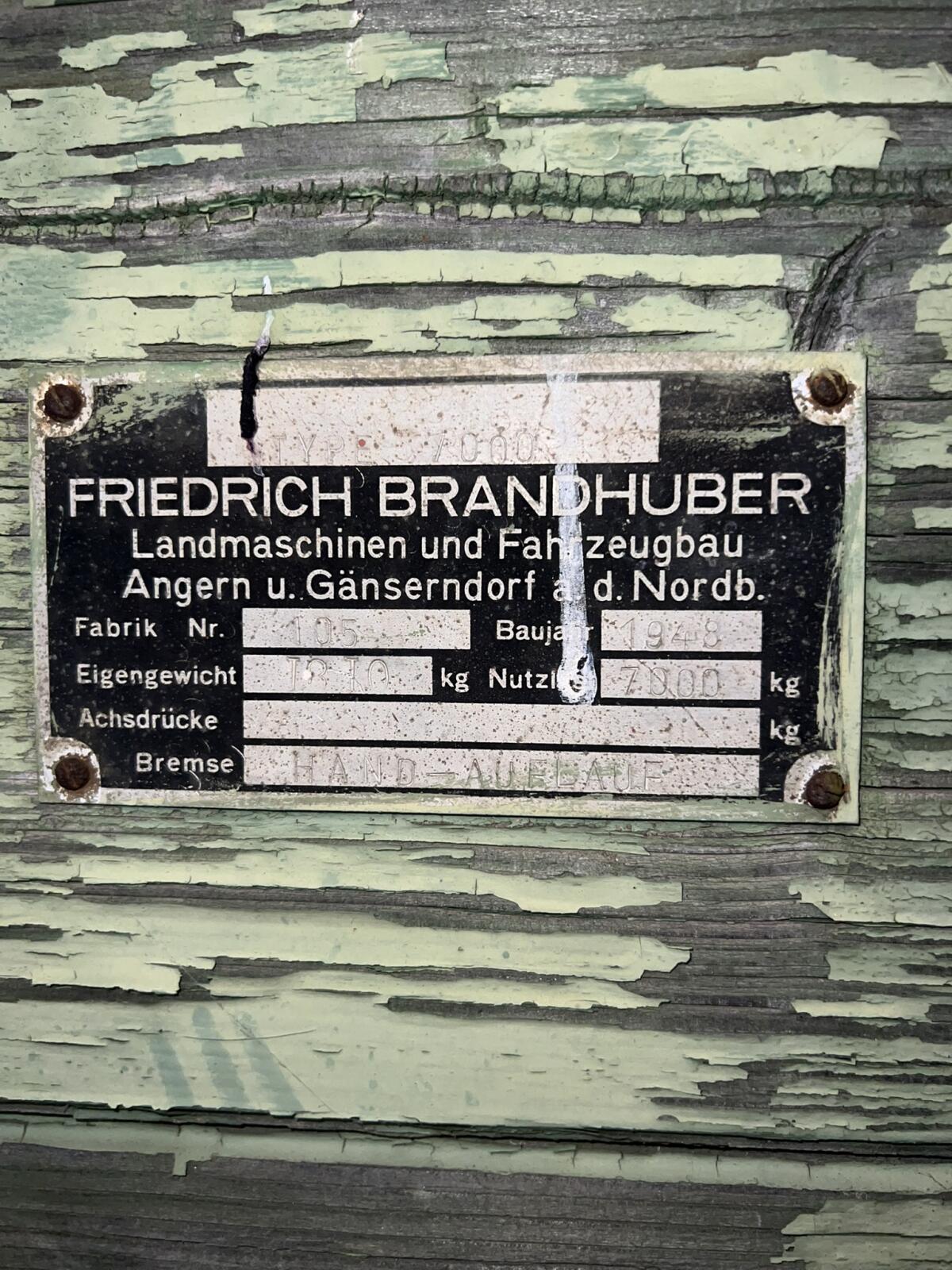 Anhänger Brandhuber 2