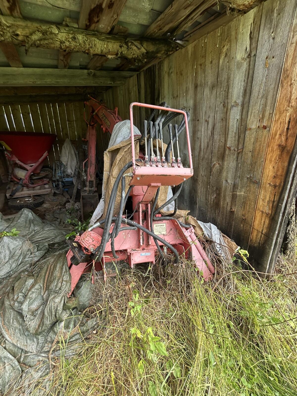 Heckbagger für Traktor 3