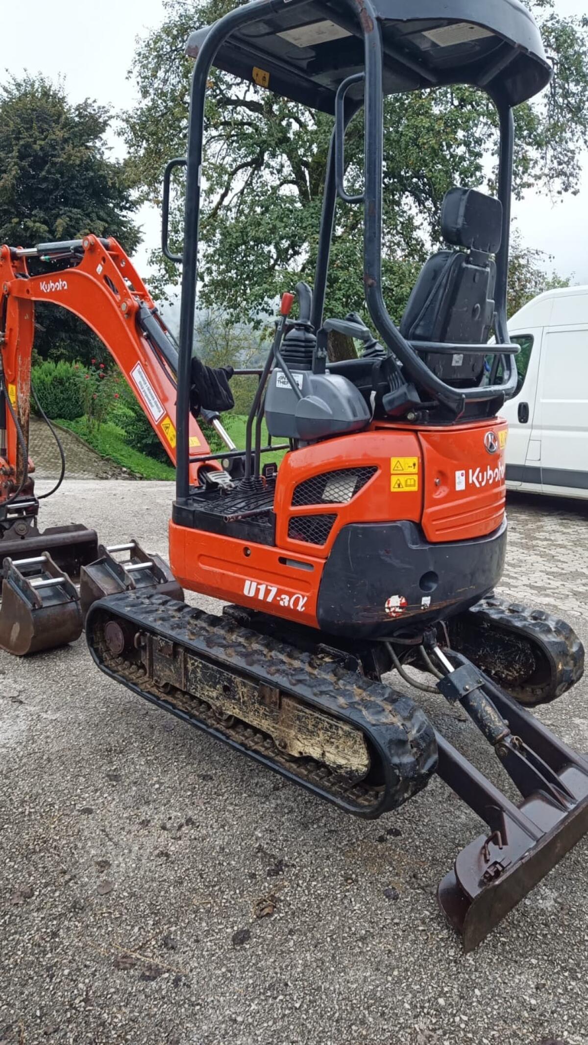 Kubota U17-3 Alpha Minibagger inkl. Löffelpaket 2