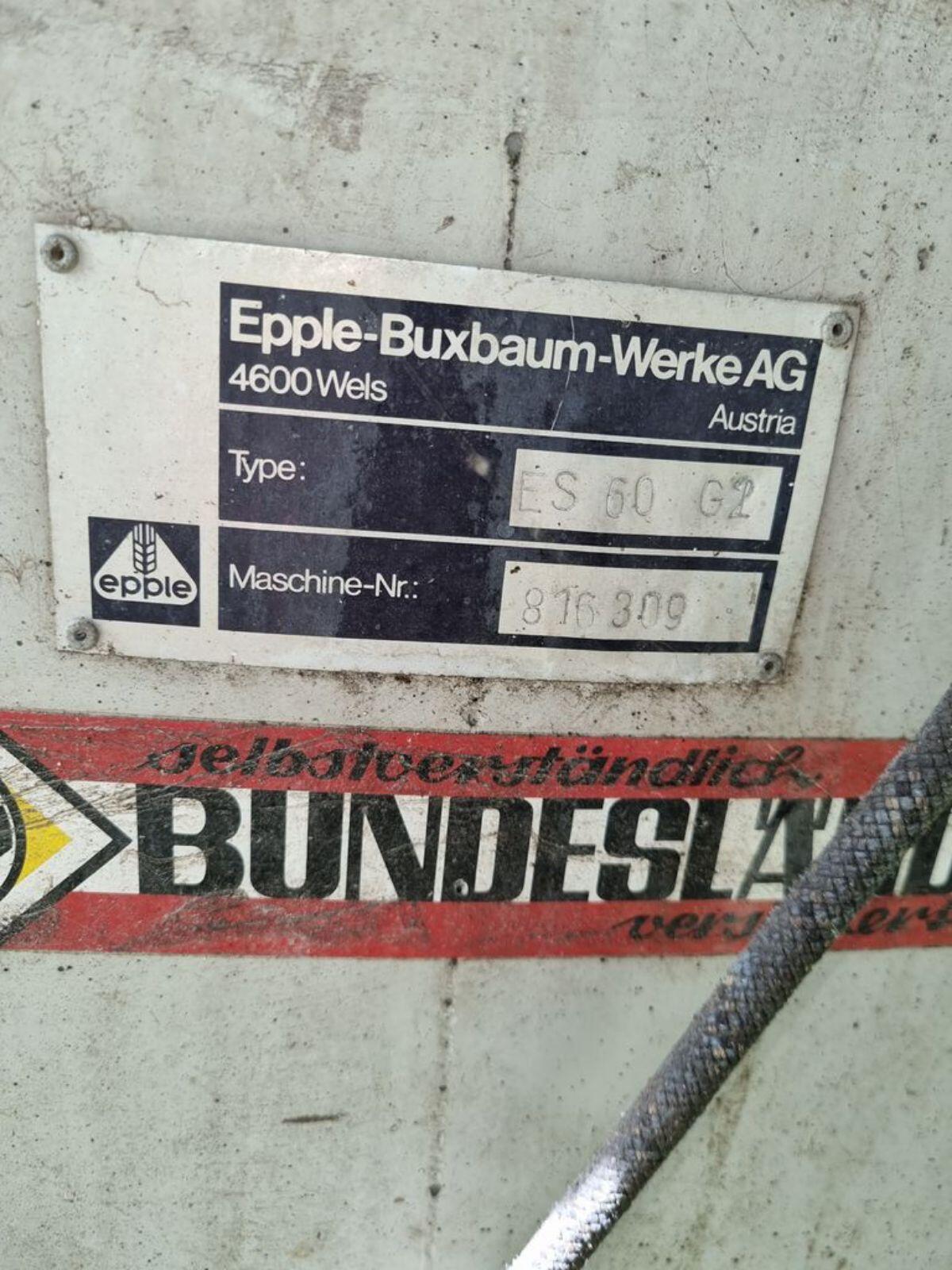2 x Epple Silos, Silofräse und Teleskoprohr 3
