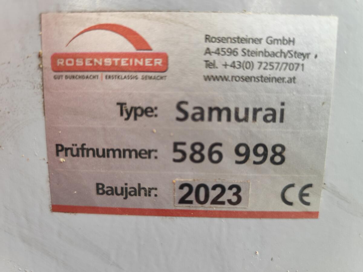 Verkaufe Rosensteiner Samurai 220 D 1