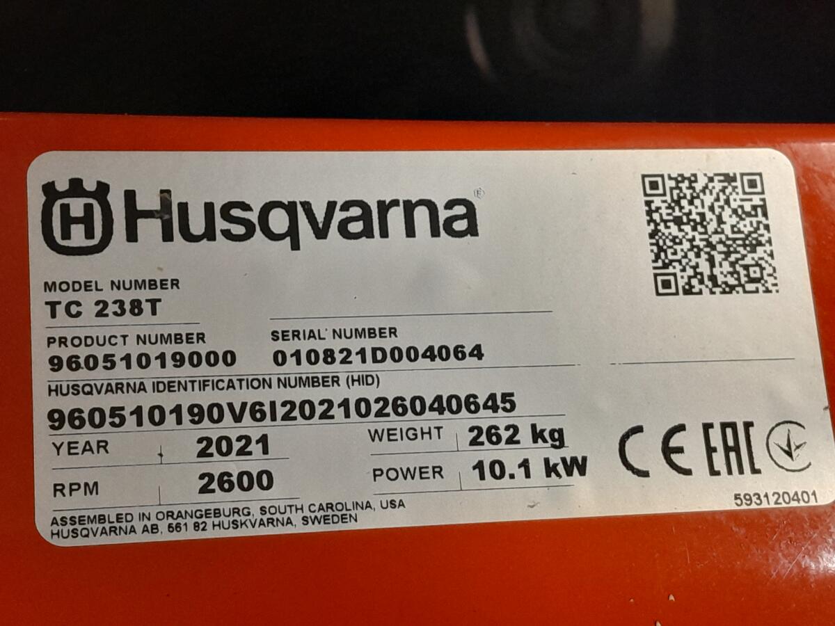 Husqvarna Rasenmähertraktor 38 Bstd. TC 238T 2