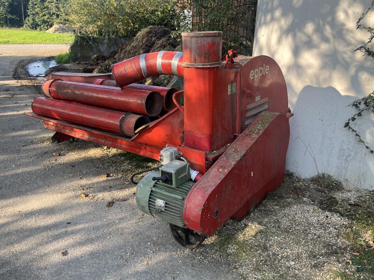 Epple Hochsilo 70m³, Epple Standhäcksler Blasius 900 3