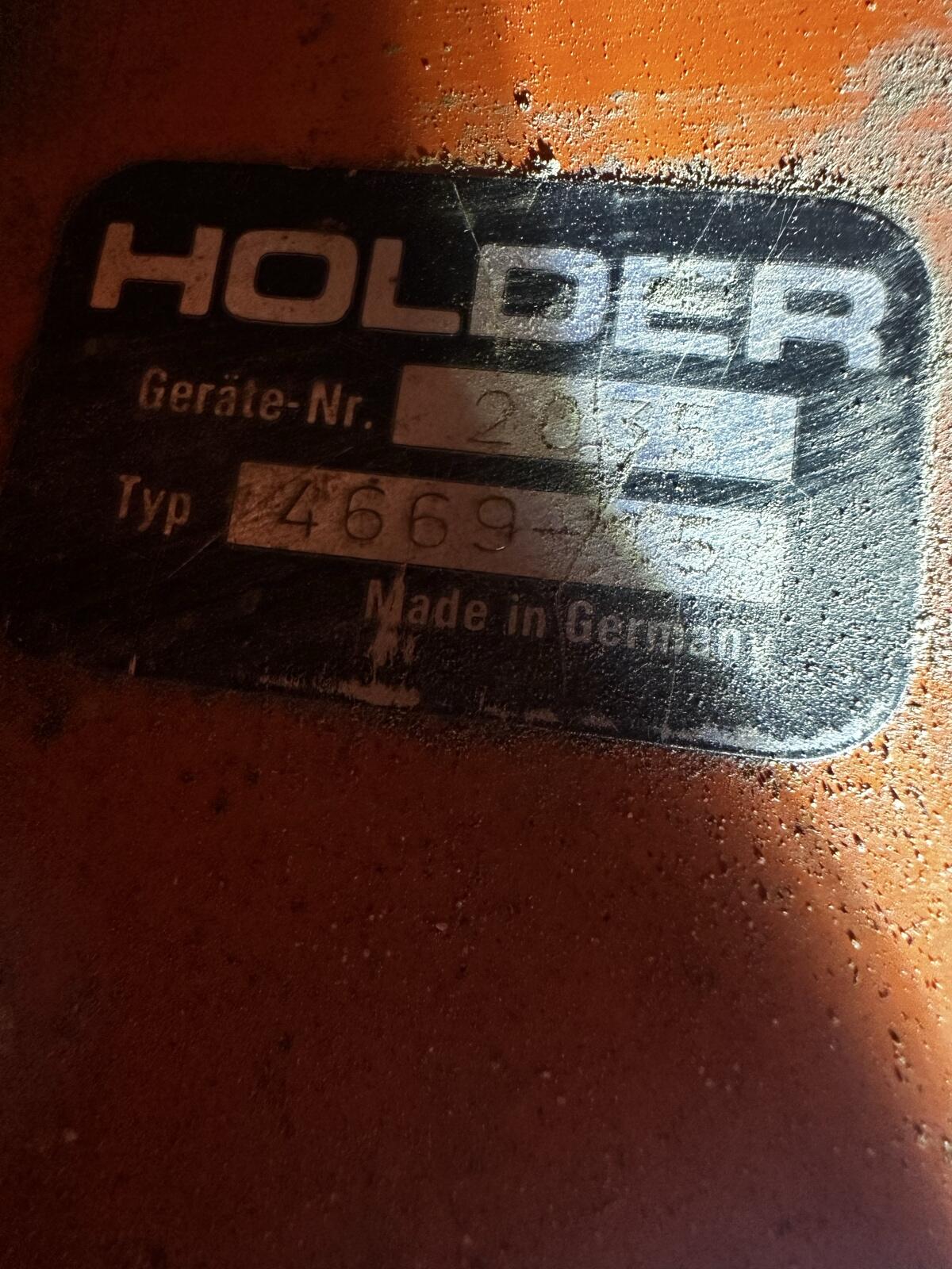Holder Mähwerk Mulcher Frontmähwerk 3