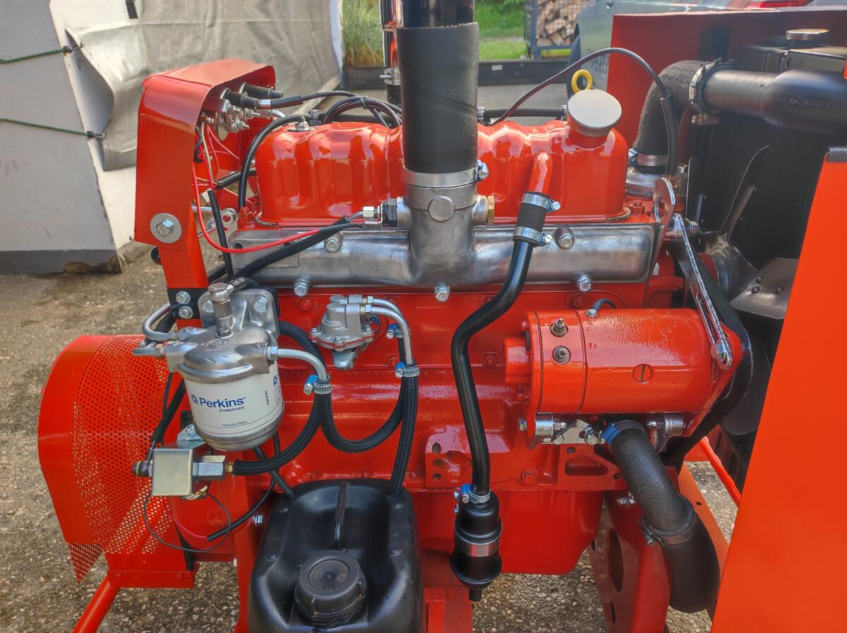 Perkins 4.107 Motor Massey Ferguson, Standmotor 2