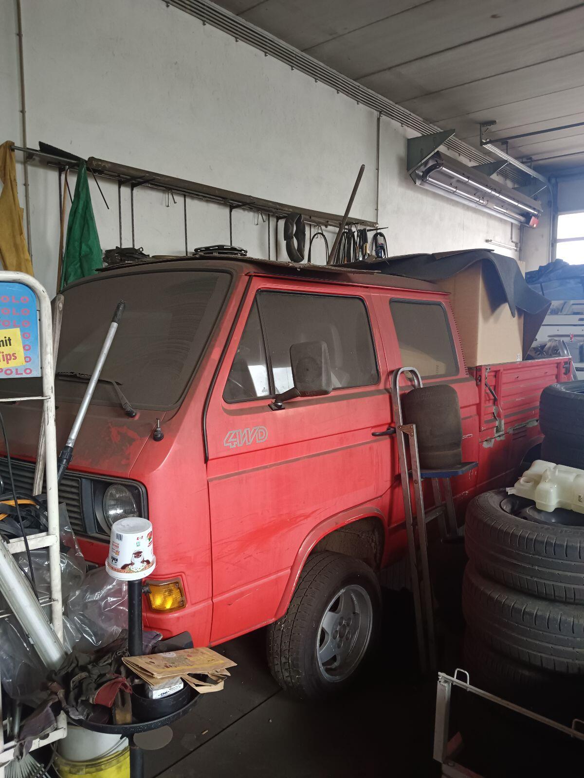 Garagenräumung VW T3 Doka Syncro 4WD 3