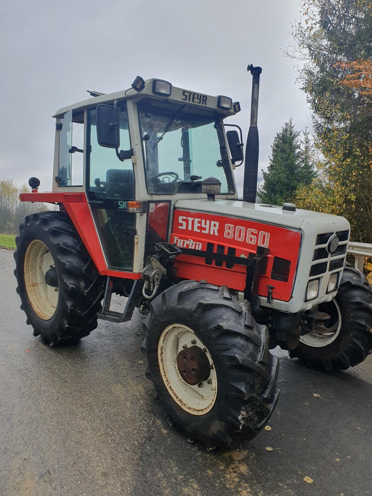 STEYR 8060 Turbo SK2 Kabine Allrad 2