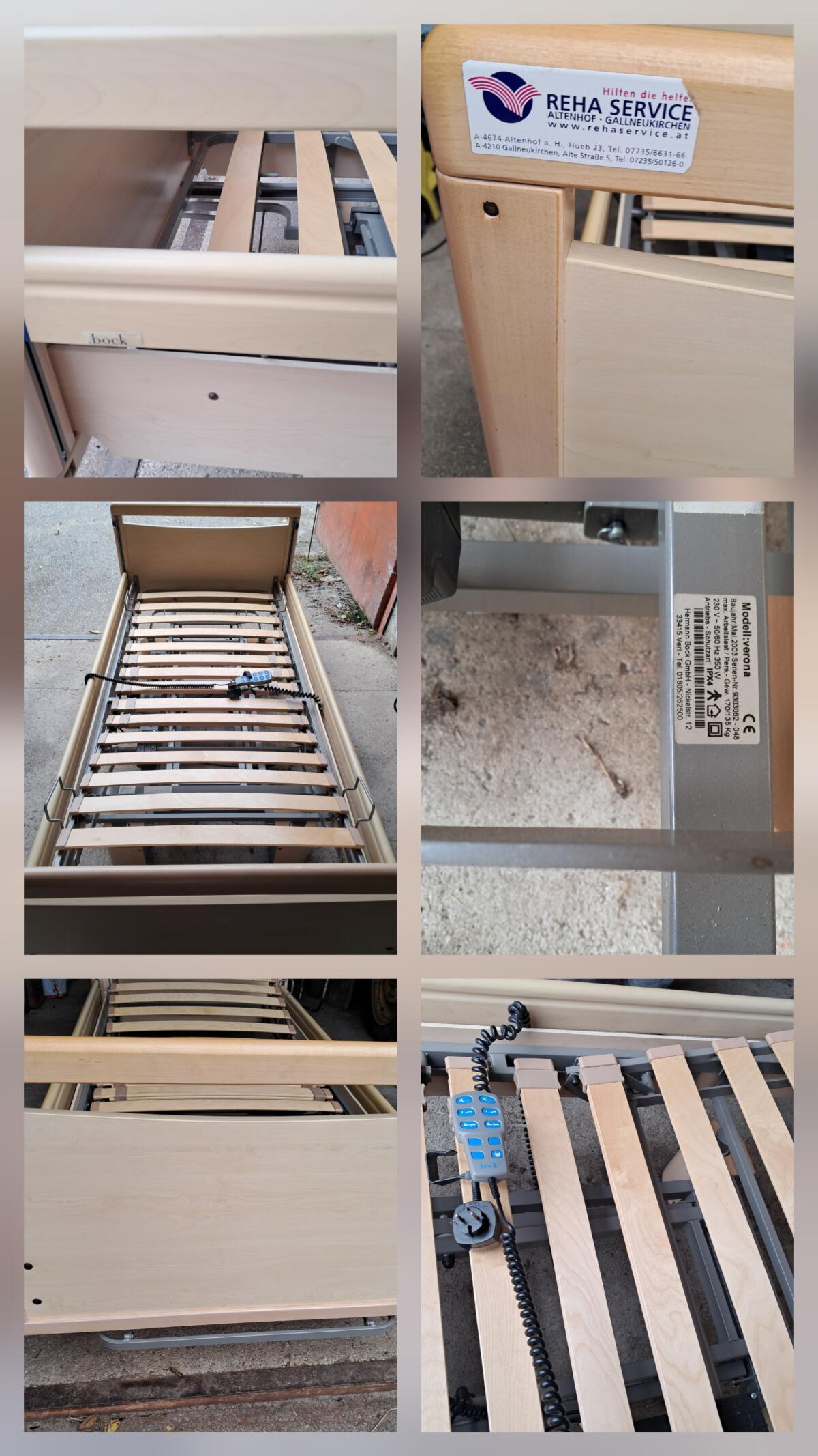 Elektrisches Pflegebett 2