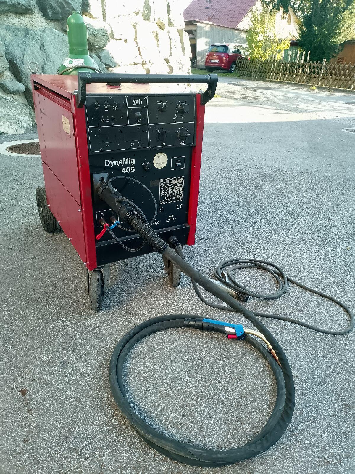 Schutzgas-Schweißgerät 405A wassergekühlt Schlauchpaket neu 3