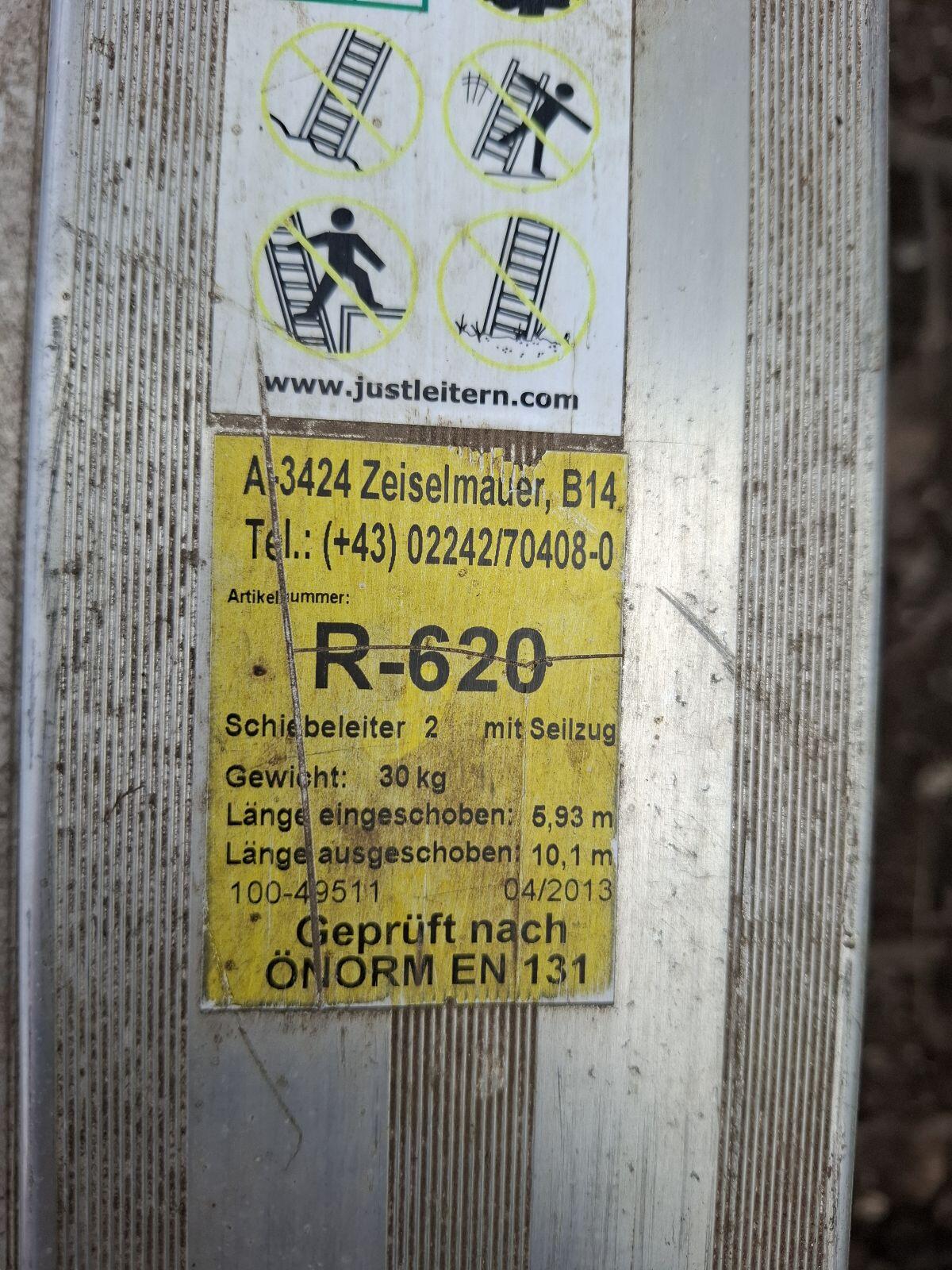 Alu Ausziehleiter R-620 2