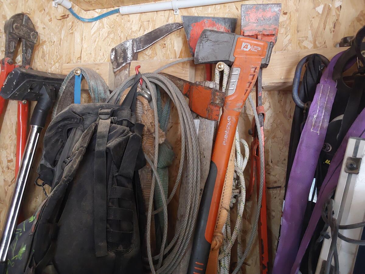 Forstzubehör, Stihl 500i, Umlenkrollen, etc. 3