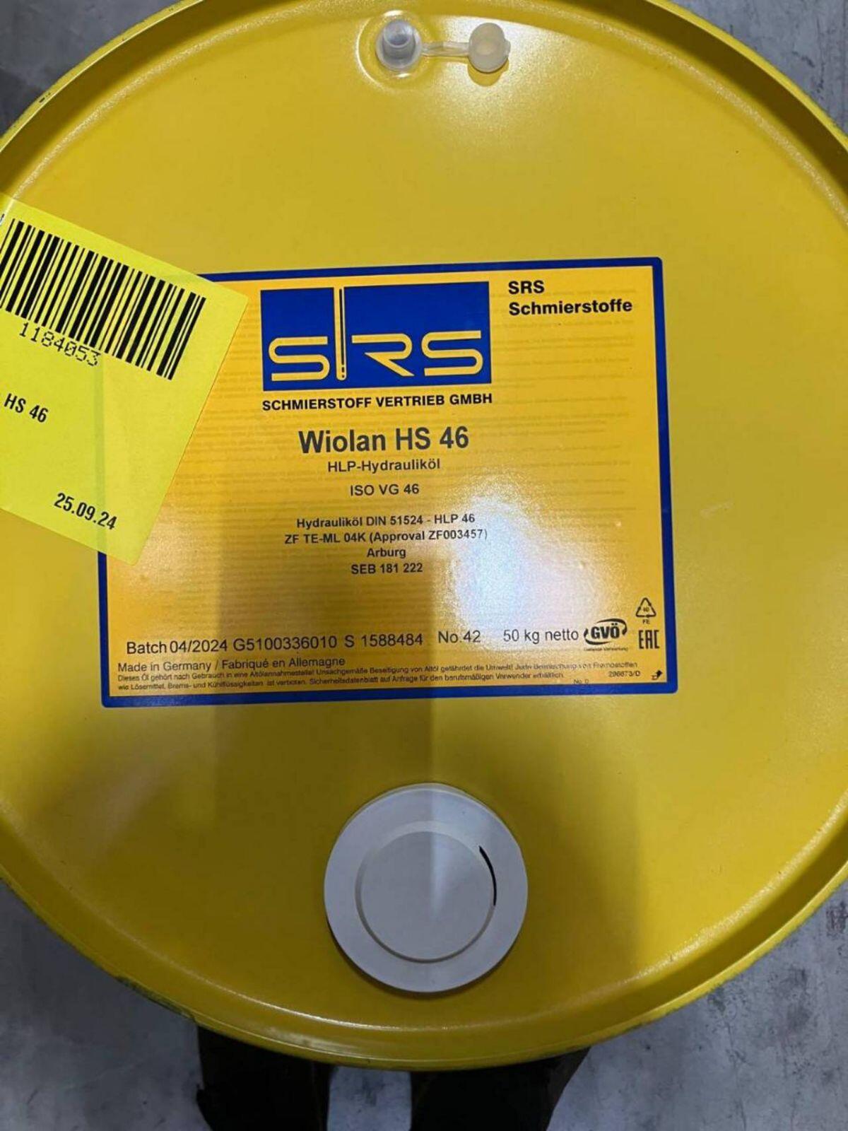 Hydrauliköl HLP 46, 60 l 1