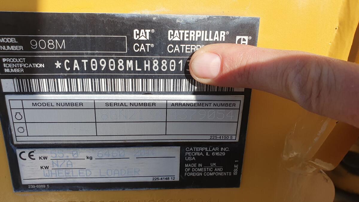 Cat 908M Radlader 3