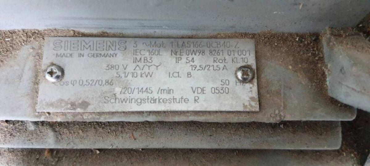 Neuer Siemens Dahlander-Elektromotor mit Dahlander-Schalter 3