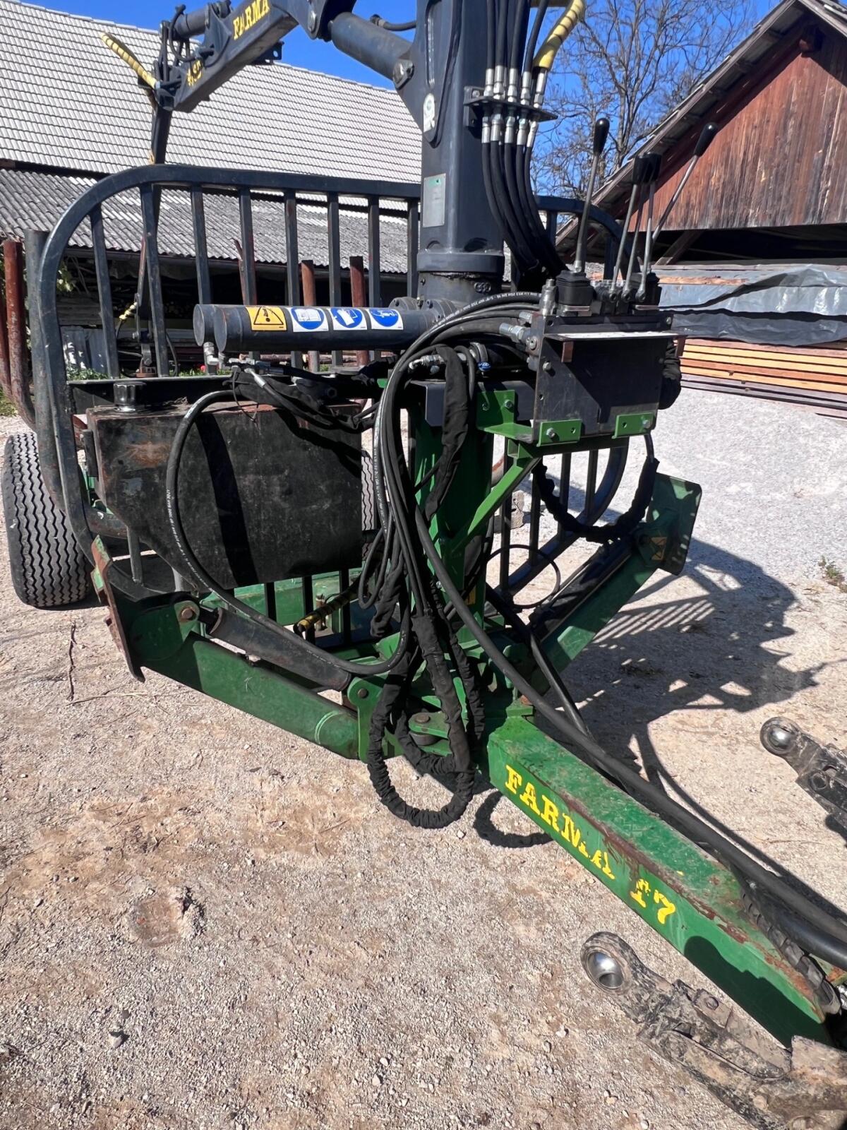 FARMA T7 4.6D Forstanhänger Rückewagen 3